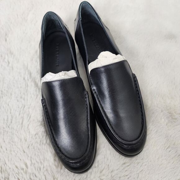 NEW Everlane The Modern Black Leather Loafers - Picture 1 of 13
